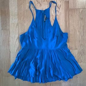 Teal tank top - Express